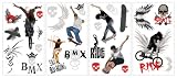 RoomMates RMK1140SCS Extreme Sports Peel and Stick Wall Decal