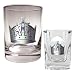 Los Angeles Kings NHL Rocks Glass & Square Shot Glass Set - Primary Logo by Great American Products