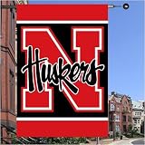 Nebraska Cornhuskers 28 x 40 Collegiate Banner Flag