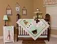 Pam Grace Creations Nursery To Go 10 Piece Baby Bedding Set, Bear