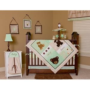 Pam Grace Creations Nursery To Go 10 Piece Baby Bedding 