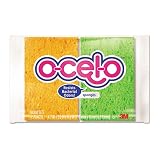 (Price/PK)O-Cel-O Sponge with 3M Stayfresh Technology, 4-7/10 x 3 xX 3/5, 4/pack