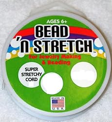 23 Meter Bead 'N Stretch Spool - 1mm Diameter Black