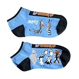 UNEAKS MARTY ANKLE MADAGASCAR SOCKS - KIDS