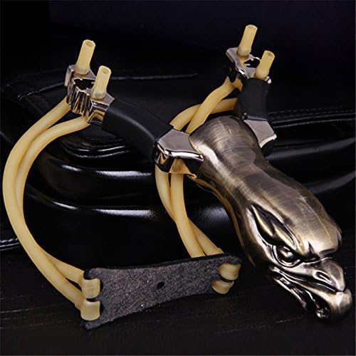 Exquisite Eagle Style Stainless Steel Slingshot Hunt Tool Special of Bead