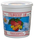 Sunfresh Strawberry Jam Freezerves, 16-Ounce Tubs (Pack of 6)