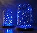 Christmas Lights, Oak Leaf 2 Set of Micro 30 LEDs Starry Lights,4.9 Ft (1.5m) for Christmas DIY,Home,Party,Wedding Centerpiece or Table Decorations,Blue,Batteries Included