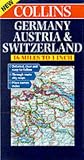 Germany, Austria and Switzerland Road Map