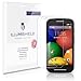 ILLUMISHIELD Screen Protector Compatible with Motorola Moto E (3-Pack) Clear HD Shield Anti-Bubble and Anti-Fingerprint PET Film