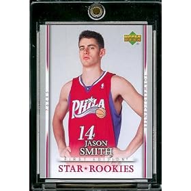 2007-08 Upper Deck First Edition # 220 Jason Smith RC - NBA Basketball ROOKIE Trading Card in a Protective Display Case