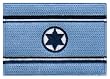 Israel Air Force Patch Israeli Military Flag Embroidered Iron-On Emblem