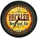 Heckler 's Beer and Ale Black Cascading Pub Style Wall Clock