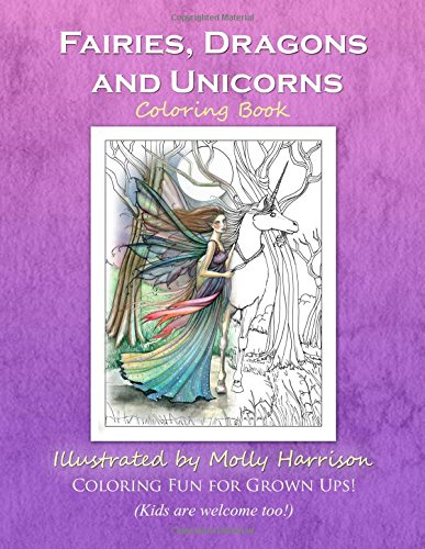 fairies dragons and unicorns by molly harrison fantasy art