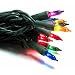 Good Tidings SBC60205 G.E. String-A-Long Miniature Christmas Lights, Multi-Colored