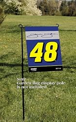 NASCAR Jimmie Johnson #48 2-Sided Garden Flag 13-by-17-Inch