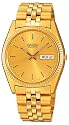 Seiko Men's Dress Gold-Tone Watch #SGF206