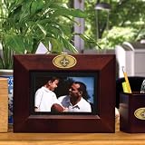 New Orleans Saints Horizontal Picture Frame - Brown