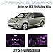 XtremeVision Toyota Sienna 2015+ (13 Pieces) Pink Premium Interior LED Kit Package + Installation Tool