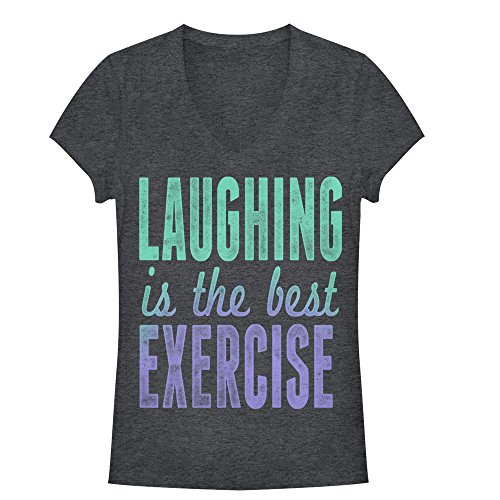 CHIN UP Laughter Juniors Graphic V Neck CHIN UP Laughter Juniors Graphic V Neck