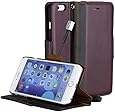 iPhone 6S Plus case, ACEABOVE iPhone 6S Plus Wallet Case [Book Cover Case] - Genuine Leather Wallet Cover with STAND Flip Cover and [Card Slots] and [Hand Strap] for Apple iPhone 6S Plus / iPhone 6 Plus (Purple)