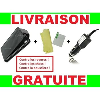 TOP DISCOUNT - Pack Housse Cuir + Film Protecteur + Chargeur Voiture Allume Cigare pour Protecteur NOKIA X2-01 TOP DISCOUNT - Pack Housse Cuir + Film Protecteur + Chargeur Voiture Allume Cigare pour Protecteur NOKIA X2-01