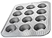 USA Pan Bakeware Muffin Pan, 12-Well, Aluminized Steel