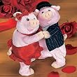 Fred and Astelle Dancing Pigs: Animated and Musical Plush Toy Gift
