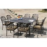 Darlee Elisabeth 64 Inch Square Dining Set With Cushions