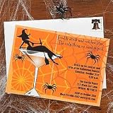 Personalized Halloween Cocktail Party Invitations