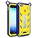 iPhone 6S Case, POETIC Revolution [Premium Rugged] Protective Case with [Landscape Stand Feature] [Shock Absorption & Dust Resistant] for Apple iPhone 6 /iPhone 6S Yellow/Blue