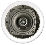 Pure Resonance Audio PRS-CR400 In Ceiling Speaker 100 Watt 8 Ohm 4'' Coax Wide Dispersion 1 PAIR