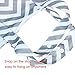 Teamoy Wet Dry Bag, Travel Tote Organizer (17.3 x 13.4 inches) with Two Compartments for Cloth Diaper, Laundry, Swimsuits and More, Easy to Hang Everywhere