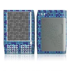 Dots Indigo Design Protective Decal Skin Sticker for Amazon Kindle E-Book Reader (Version 1.0)