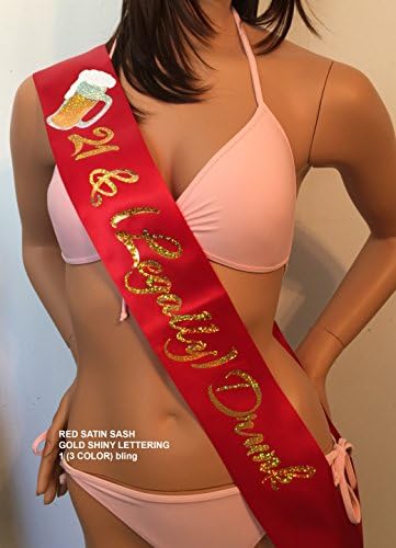 21st Birthday Sash; Sweet 16 Sash, Birthday Sash, PERSONALIZED,30, 40, 50, 60 Birthday Sash. Add your favorite Trim, Bling, Shoulder Zazzle and Bows for extra sparkle at an add'l cost. By SashANation