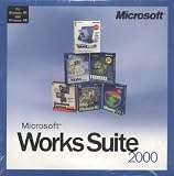 MICROSOFT WORKS SUITE 2000 INCLUDES MONEY, WORKS, ENCARTA ENCYCLOPEDIA, EXPEDIA, WORD AND OTHER SOFT!