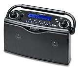 Roberts RD21B(ECO4) Ecologic 4 DAB/FM RDS Digital Stereo Radio wth up to 150 Hours Battery Life - Black