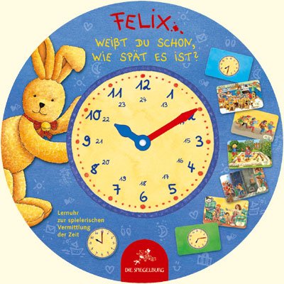 Coppenrath 8737 - Felix-Lernuhr Weißt du schon, wie spät es ist?