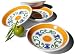 Caleca Sole 4-Piece Soup Plate Set