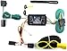 CURT 56090 Vehicle-Side Custom 4-Pin Trailer Wiring Harness, Fits Select Ford Transit Connect