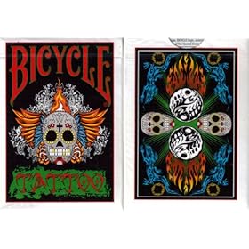  Bicycle Tattoo Playing Cards