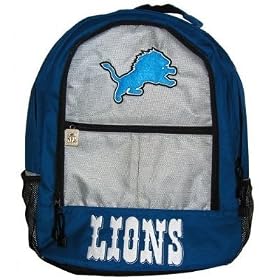 Detroit Lions Deluxe Backpack - NFL Football