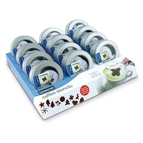 Eddingtons Coffee Stencil Set x16