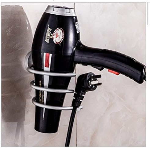 Hair Dryer Space Aluminum Bathroom Shelf Storage Rack Cheveux Estante Secador Rack De Secador De Cabelo Hair Dryer Rack