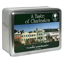 Byrd Cookie Company, Assorted Cookies, 8-Ounce Taste of Charleston Tin