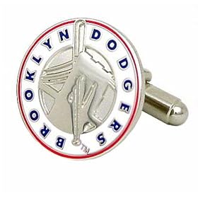 Brooklyn Dodgers MLB Logo'd Special Edition Executive Cufflinks w Jewelry Box