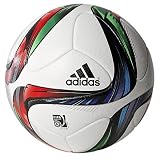 Adidas Performance Context15 Official Match Soccer Ball, White/Night Flash Purple /Flash Green, Size 5 (888170585899)