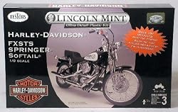 Testors Harley-Davidson FXSTS Springer Softail 1/9 Model Kit
