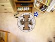Idaho Vandals 29" Round Soccer Ball Floor Mat (Rug)