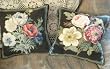 Gorgeous Wool Needlepoint Cushion Cover 2pc set 65