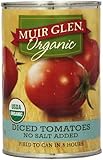 Muir Glen, Organic Diced Tomatoes, No Salt Added, 14.5 oz